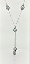 Tahitian Pearls on White Gold necklace
