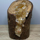 Crystal Lamp - Honey Calcite - M