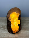 Crystal Lamp - Honey Calcite - S
